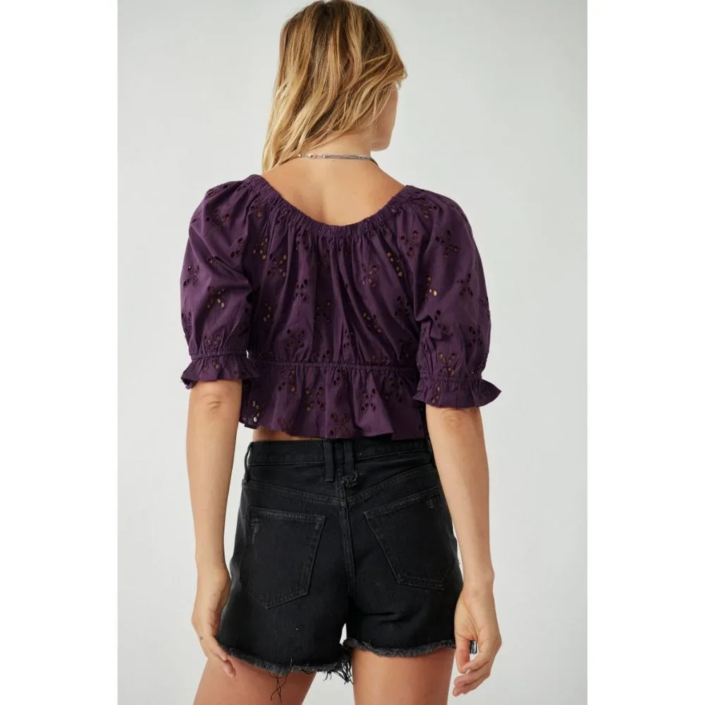FREE PEOPLE Gardenia Top / Moonscape - Picture 5 of 9